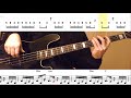 Red hot chili peppers  sir psycho sexy bass line w tabs and standard notation