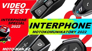 Komunikátory na moto značky Interphone