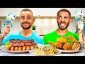 20€ A TESTA: chi cucina il MENÙ MIGLIORE?! vs Cicciogamer89