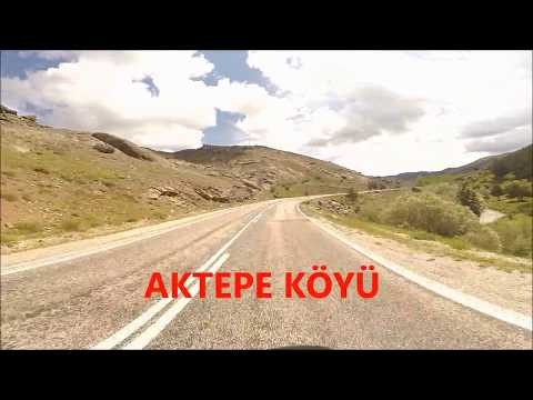 AKTEPE KÖYÜ. DAGLAR SİZİN YOLUNUZ NE ÇOK DOLANIR.