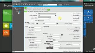 Part Maintenance Overview - Epicor ERP E10 - Master Data screenshot 4