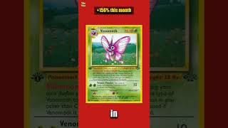 🚀 Venomoth up 156% this month! Now £61.22 📈 #pokemoncards #shorts