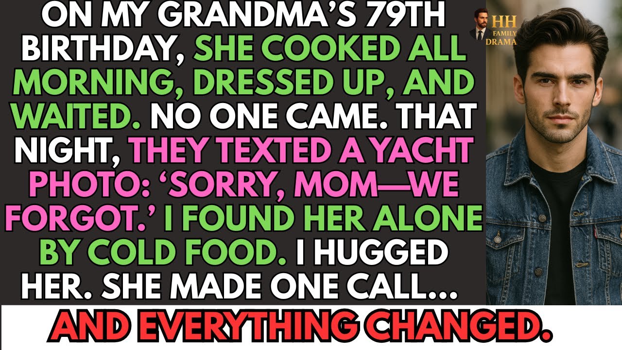 Grandma Cooked For Her 79th Birthday As Family Chose A Yacht—When I Came, She Quietly Left Me $900M