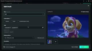 How to upload picture on deviantart