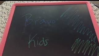 Bravokids Toys For 3-6 Years Old Girls Boys, Lcd Writing Tablet 10 Inch Doodle Board, Electronic