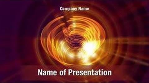 Abstract Whirlpool PowerPoint Video Template Backgrounds - DigitalOfficePro #01027V