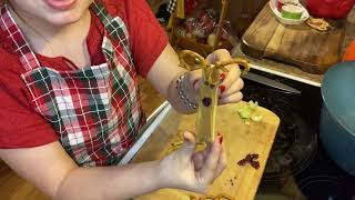 12 Days of Christmas | Day 5 | Peanut Butter Celery Reindeer