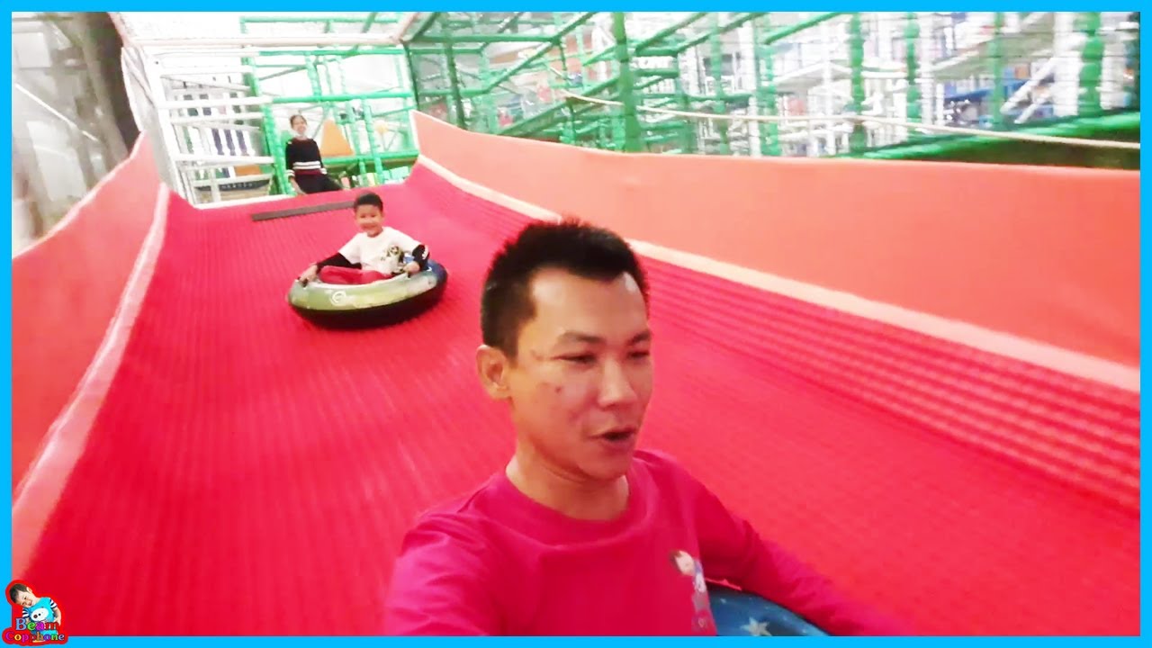 น้องบีม | อลังการสไลเดอร์ เล่นสวนสนุก MEGA HarborLand Central WestGate (2/7)