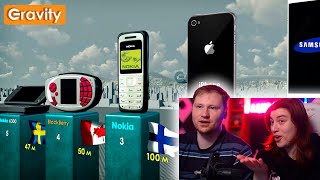 Самые Продаваемые Мобильные Телефоны | РЕАКЦИЯ на Gravity