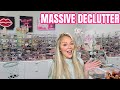 MASSIVE MAKEUP DECLUTTER &amp; ORGANIZATION 2023 😱 GETTING RID OF ALL MY MAKEUP | KELLY STRACK