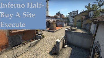 CSGO JustChris Strats: Inferno Half-Buy A Site Execute