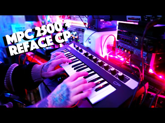 I bought a Yamaha Reface CP for my MPC 2500 - YouTube