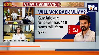 Tamil Nadu Power Game Intensifies: Vijay Nears Majority as VCK Decision Awaited
