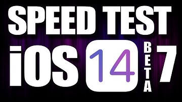 Speed Test iOS 14 Beta 7 vs iOS 13.7 (iOS 14 Public Beta 7)