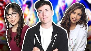 Trap Café with Pokimane and LilyPichu