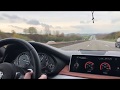 BMW X5 (F15) flat out in Autobahn 150-speed limiter!!