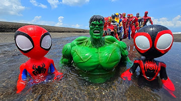 MARVEL SPIDEY TEAM HULK VS VENOM, SPIDER-MAN VS IRON MAN, TEAM THANOS VS CAPTAIN AMERICA FULL MOVIE