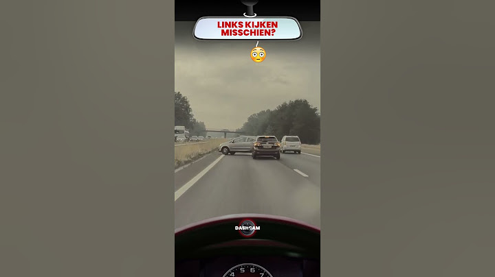 DEAD HOOK leads to ACCIDENT on highway | #Shorts | Dashcam NL