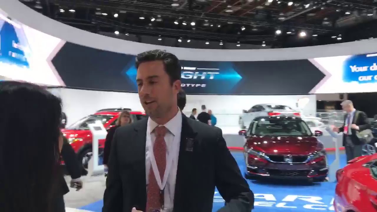 Live at the 2018 Detroit Auto Show