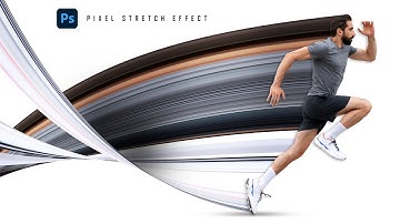 Pixel Stretch Effect Photoshop | Photoshop Tutorial 2023