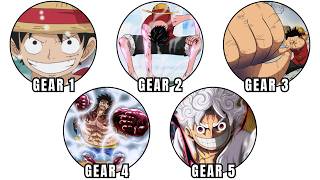 All 5 Levels of Luffy's GEARS Explained in 12 Minutes