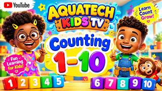Learn to Count 1-10 with Kiki & Tobi! | One Two Buckle My Shoe Nursery Rhyme