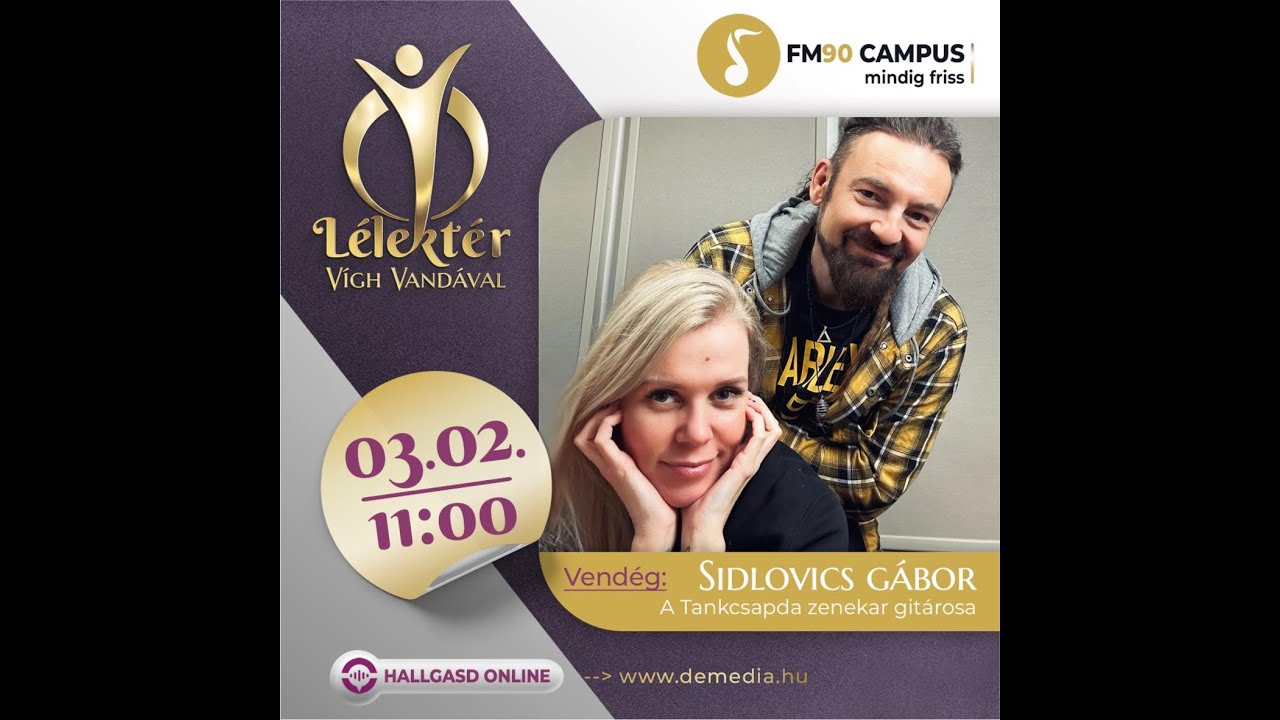 Sidivel, a Tankcsapda gitárosával beszélgetünk