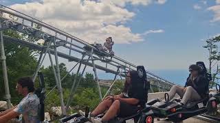 Alpine coaster at 1400 metres, Kotor Cable Car Summit Montenegro, near Falcon Fly 2026