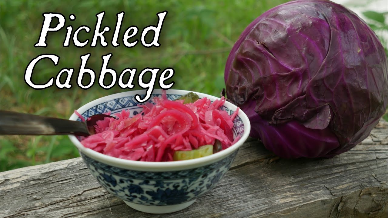 How to Pickle Cabbage - when you simply can't wait for Sauerkraut