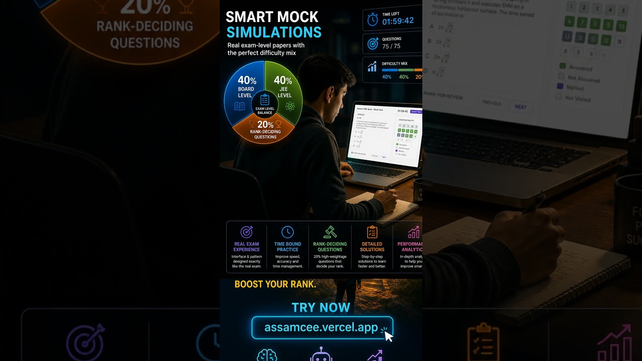 ASSAM CEE 2026 🚀 Boost Your Rank with AI | Full Demo + Strategy #assamcee #assamcee2026