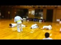 透明人間による演武