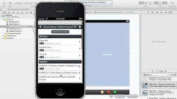 Xcode Tutorial: webView App (MainStoryboard) Part 1