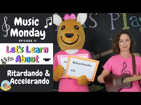 Tempo 2 Ritardando and Accelerando Music Theory For Kids Music Monday