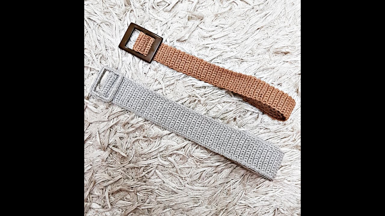 Cinto crochê - Destro