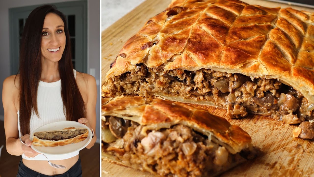 The Best Vegan Wellington You'll Ever Make: Easy & Tasty Holiday Recipe | Maria Tergliafera