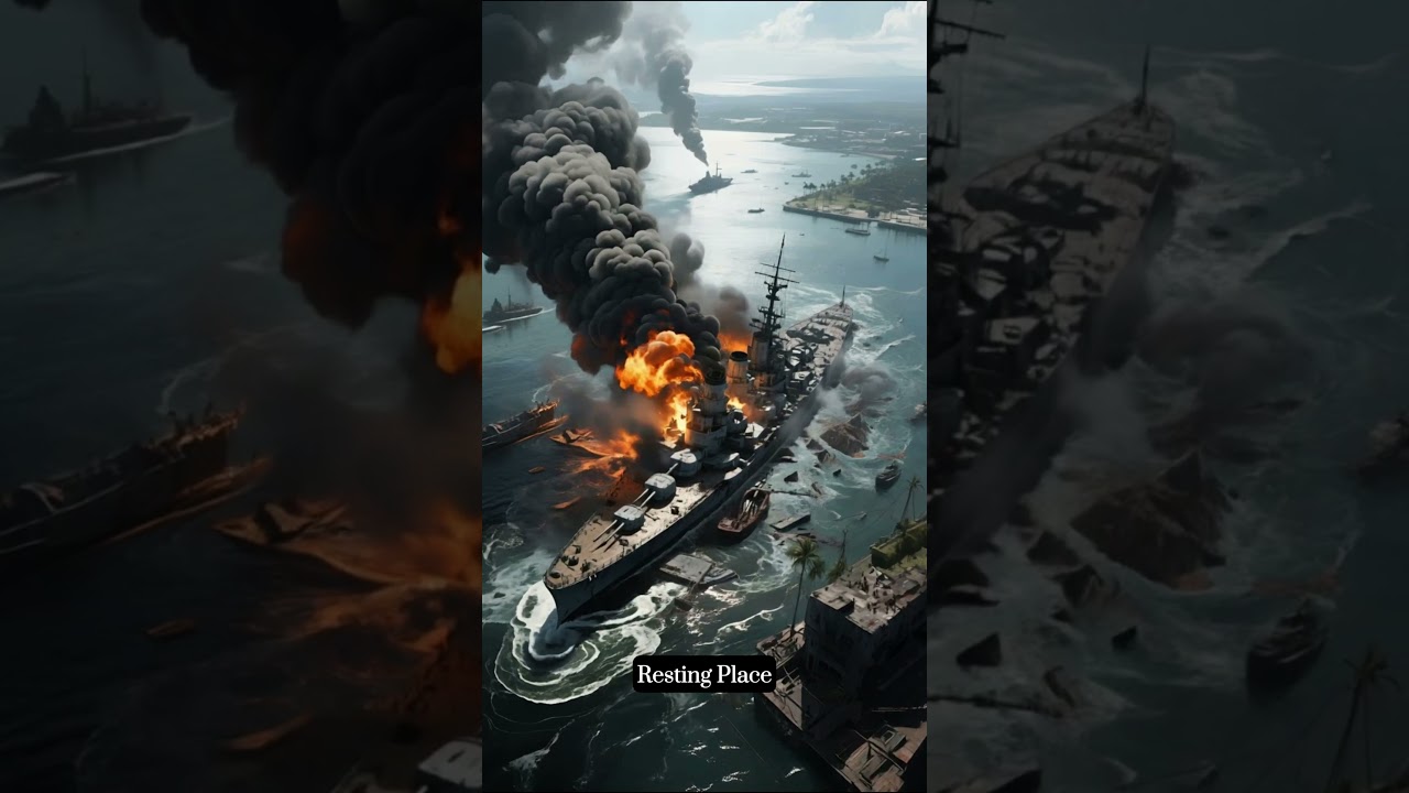 The Silent USS Arizona Beneath Pearl Harbor #viralhorror #mysterious