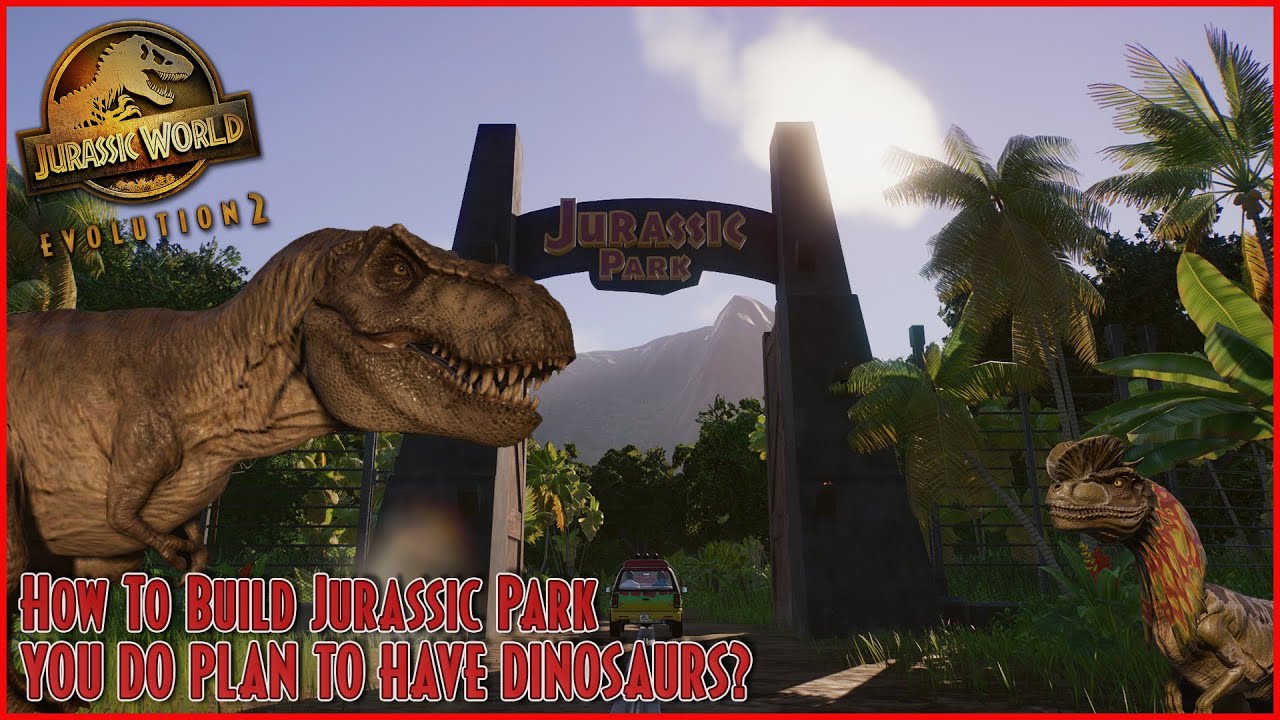 you do plan to have dinosaurs, on your dinosaur tour, right? HOW TO