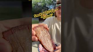 Smoked Tri-Tip — “Trisket”! @PitBossGrills #smoked #tritip #brisket #pelletgrill #bbq #recipe