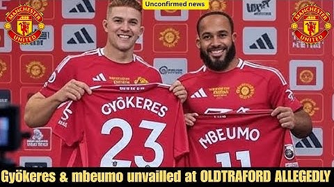 VIKTOR GYÖKERES & BRYAN MBEUMO SPOTTED AT OLD TRAFFORD! 🔴👀 DOUBLE DEAL INCOMING?