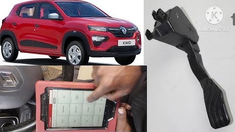 Renult kwid DF887  accelerator problem read fault Df887# accelerator pedal