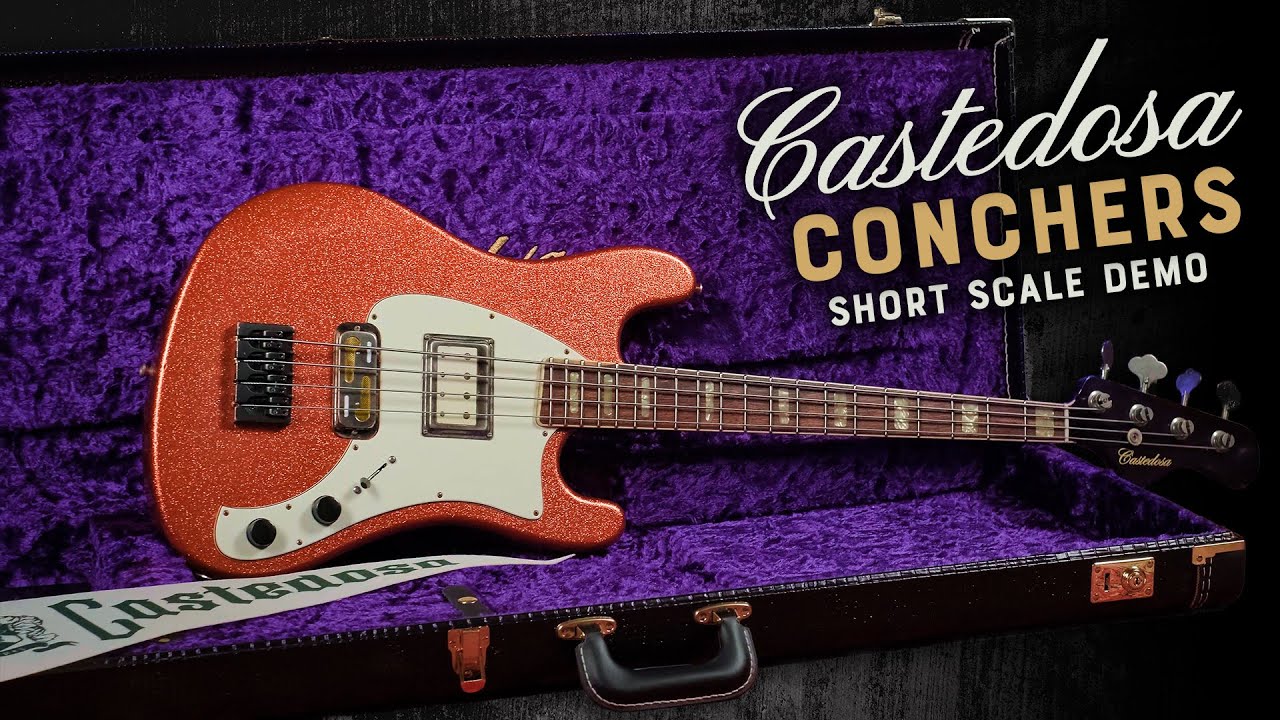 ギター Castedosa guitars Conchers Standard Short Scale, Big Sound – Castedosa Conchers Bass Review & Demo