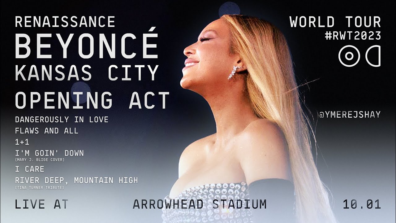 Beyoncé | RWT FINAL SHOW: Opening Act — Live in Kansas City at Arrowhead Stadium (CLUB REN VIP View)