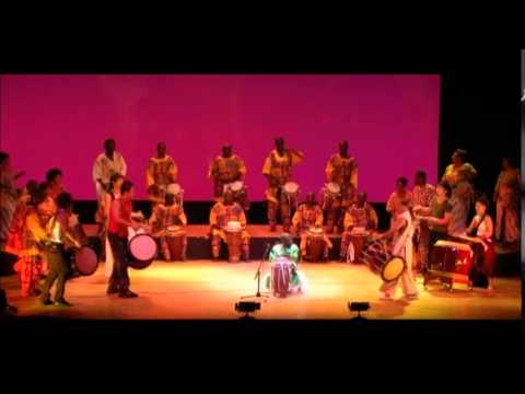 Doudou Ndiaye Rose Hidano Super Taiko Project 08 Youtube