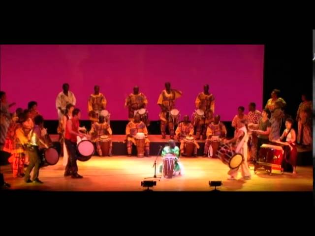 Doudou Ndiaye Rose Hidano Super Taiko Project 08 Youtube