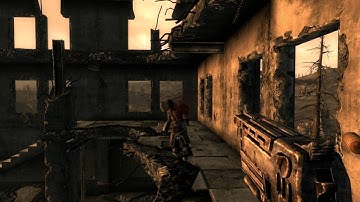 Fallout 3 GOTY Gameplay, Part 5:  Engaging Raiders at Springvale Elementary School (in 1080p HD)