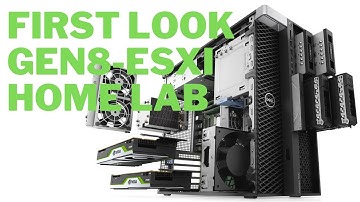 First Look GEN8 ESXi/vSAN ESA 8 Home Lab (Part 1)