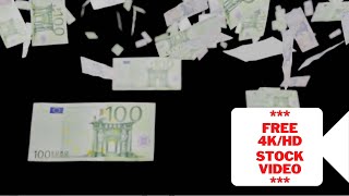 Banknotes Black Screen |HD stock footage of money| NO Copyright |4K resolution |VFX screenshot 5