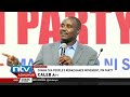 Caleb Amisi aidhinishwa kuwa kinara wa chama cha People's Renaissance Movement Party