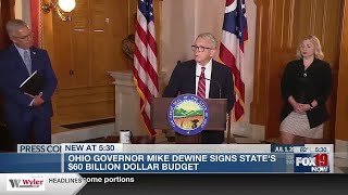 Ohio Governor Mike DeWine signs state's $60 billion  budget Profile