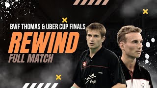 Thomas Cup Rewind: Candra Wijaya/Sigit Budiarto (INA) vs Jens Eriksen/Jesper Larsen (DEN) by BWF TV 7,220 views 3 days ago 1 hour, 15 minutes